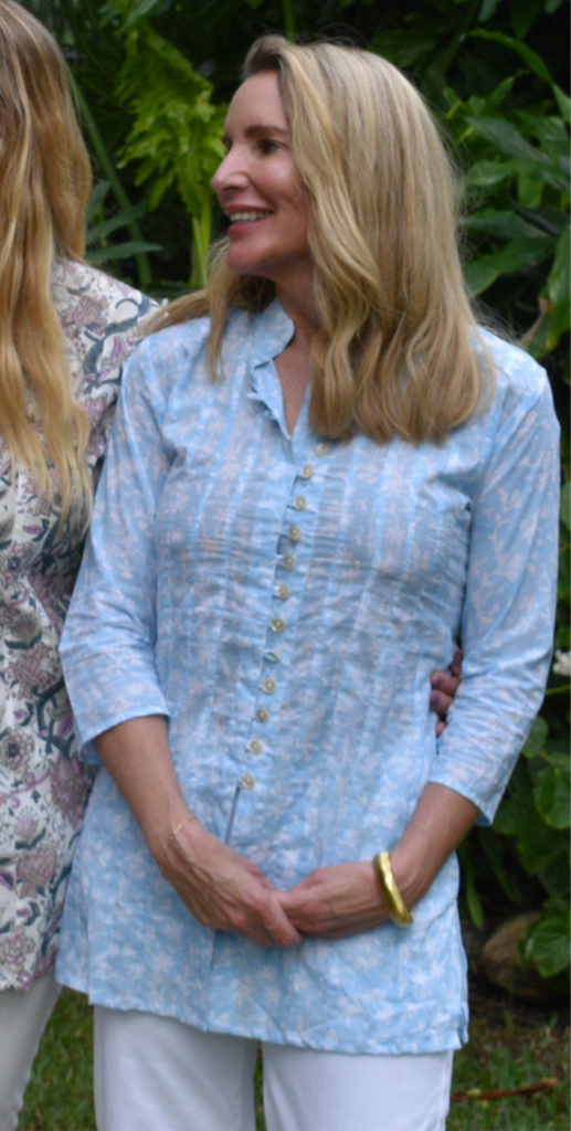 Sky Blue Palm Beach Tunic