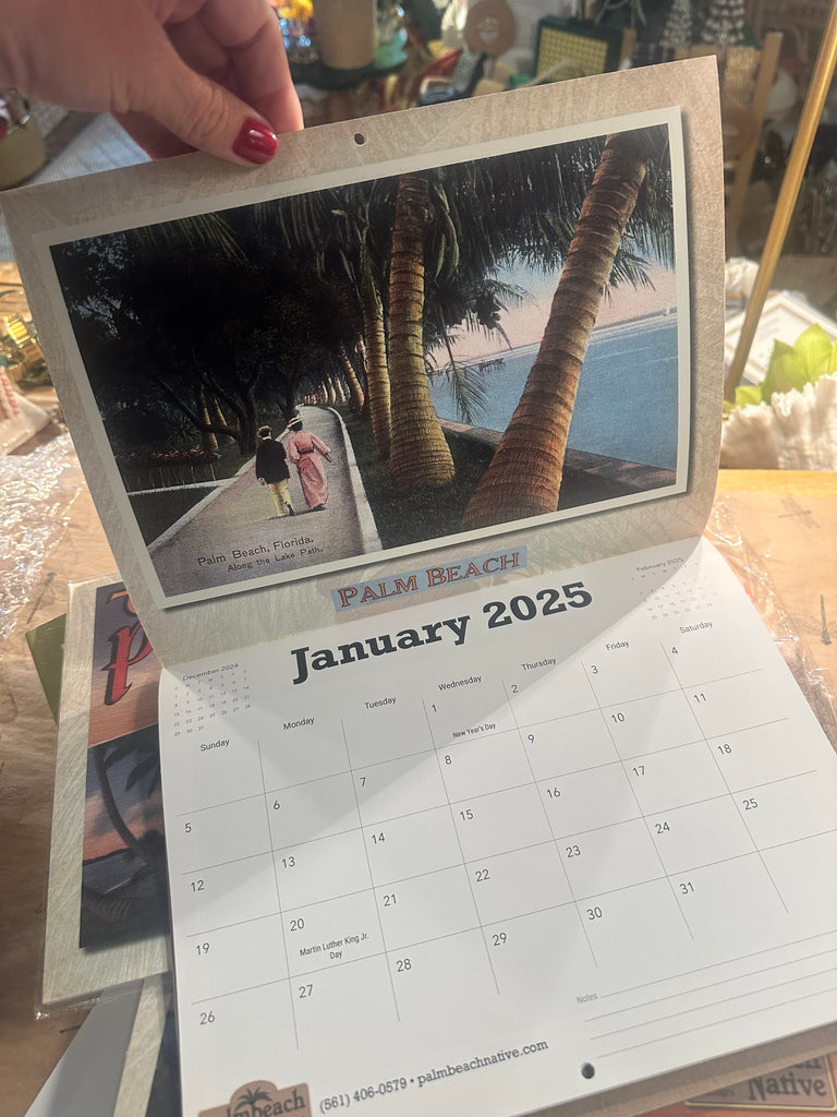 The Palm Beaches "Classic Lake Trail" Calendar 2025