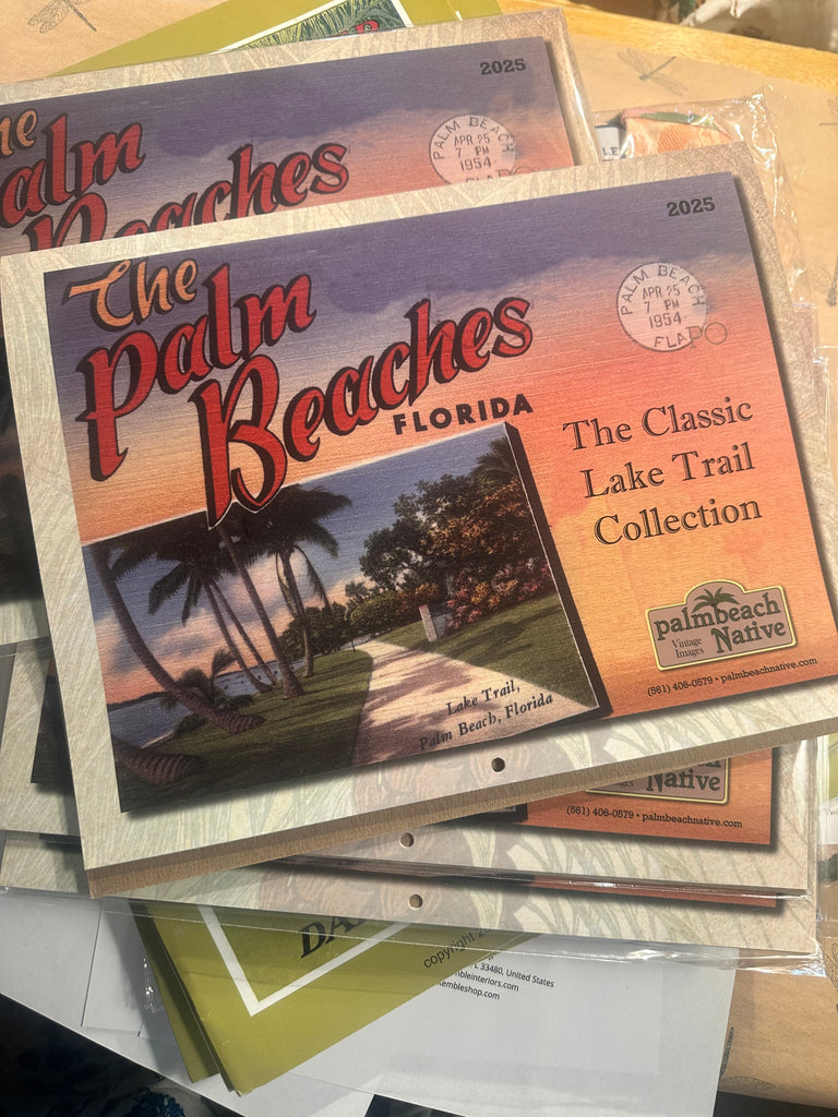 The Palm Beaches "Classic Lake Trail" Calendar 2025