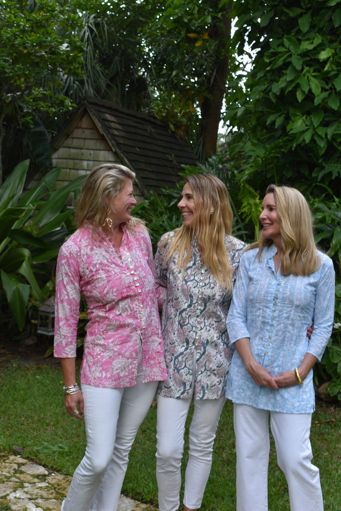 Sky Blue Palm Beach Tunic