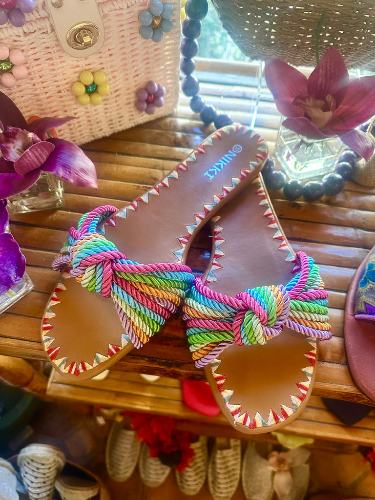 Multi Knotted Columbian Sandals