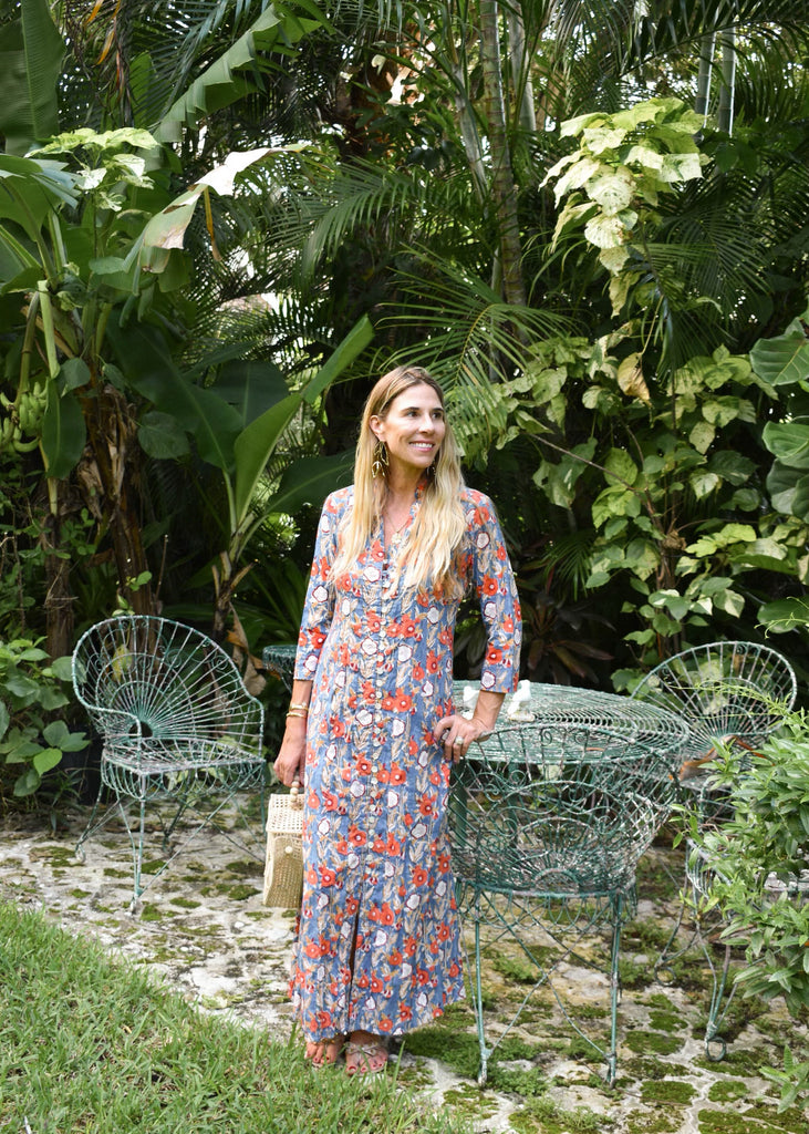 Palm Beach Tunic Dress - Primary Garden