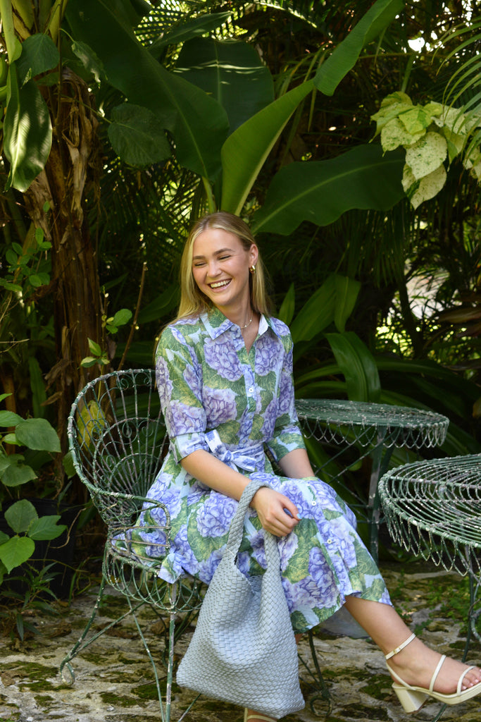 Mrs Maisel Dress / Lilac Hydrangea - Dizzy Lizzie