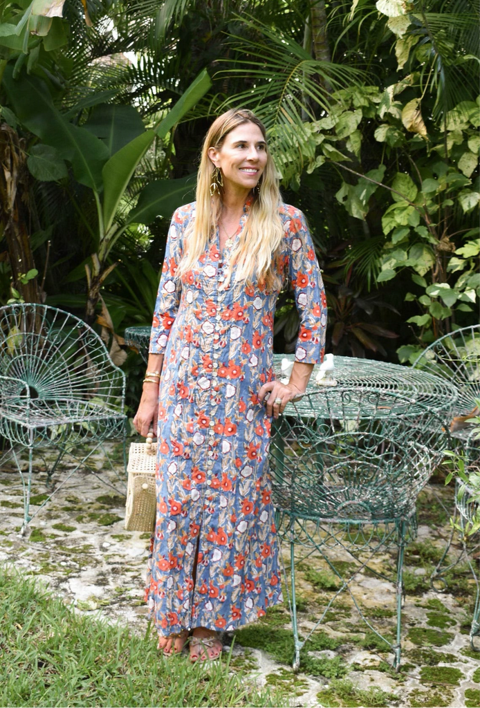 Palm Beach Tunic Dress - Primary Garden