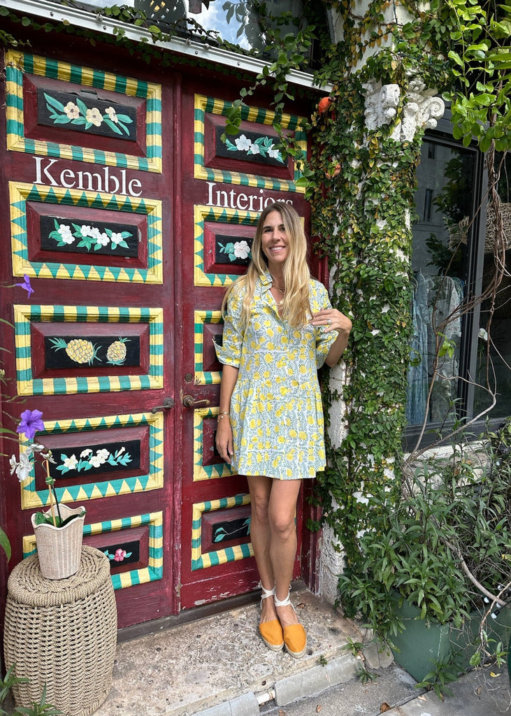 Kirsten Lemon Drop Dress