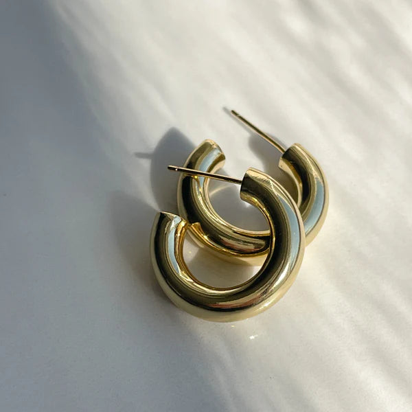 Idalia - Sadie Hoop Earrings Small