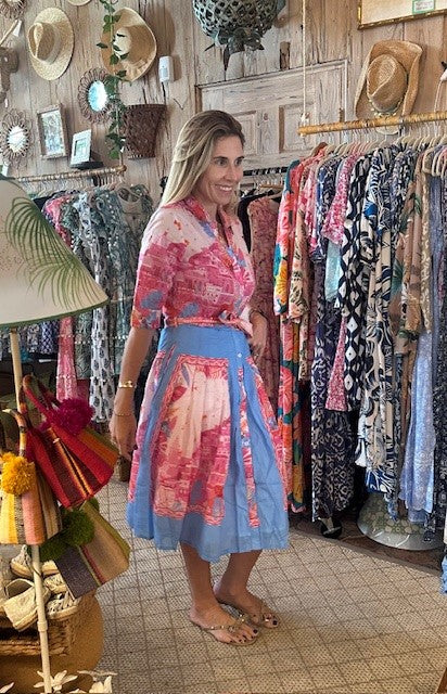 Mrs Maisel Dress / Positano - Dizzy Lizzie