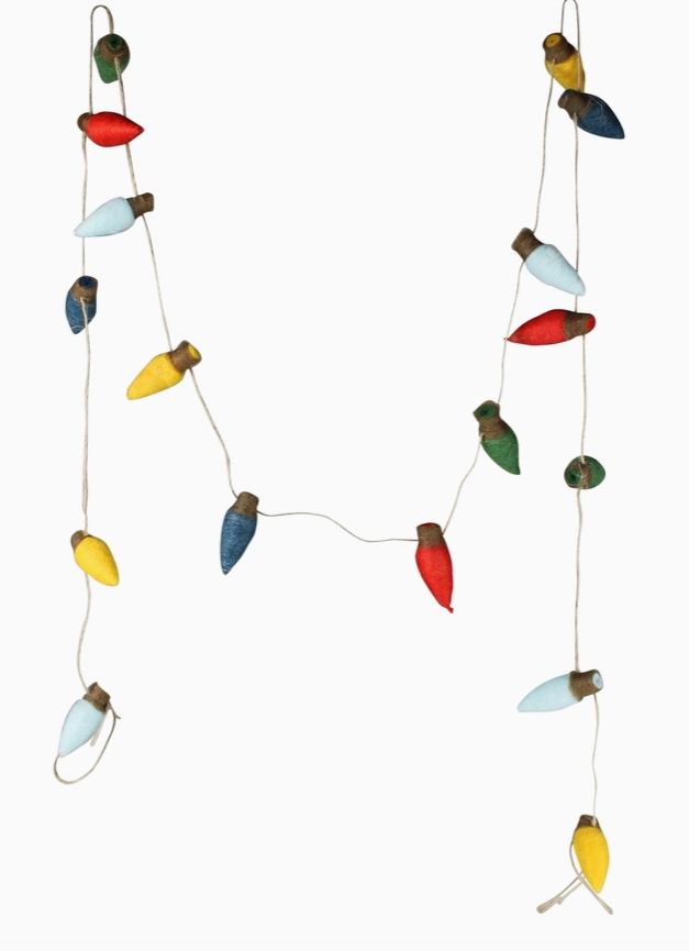 String of Felt Lights