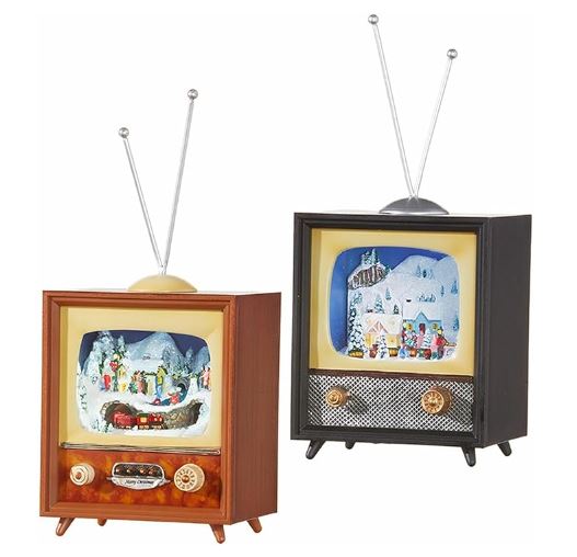 Animated Musical Lighted Water TV - 10"