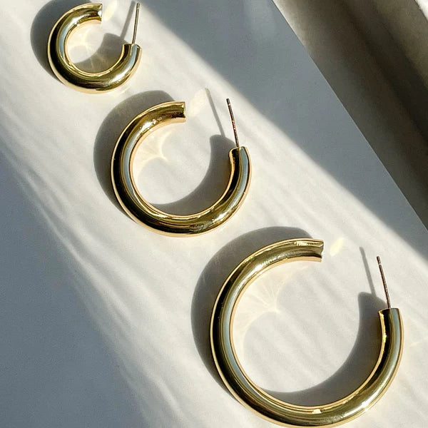 Idalia - Sadie Hoop Earrings Small