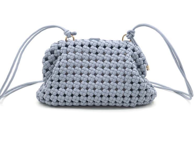 Bags & Totes - Woven Crossbody w/Strap & Insert - The Kemble Shop