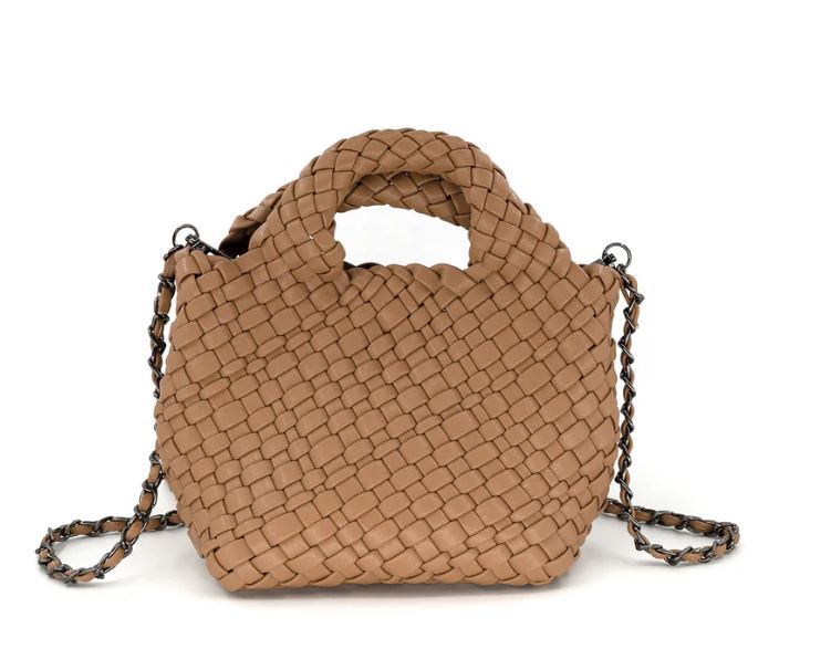 Bags & Totes - Woven Mini Tote w/Strap & Insert