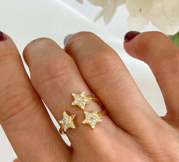 Wish Upon a Star Ring (Size 7) - Idalia