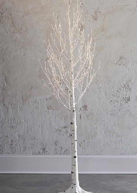 Lighted Birch Tree - 7 - The Kemble Shop