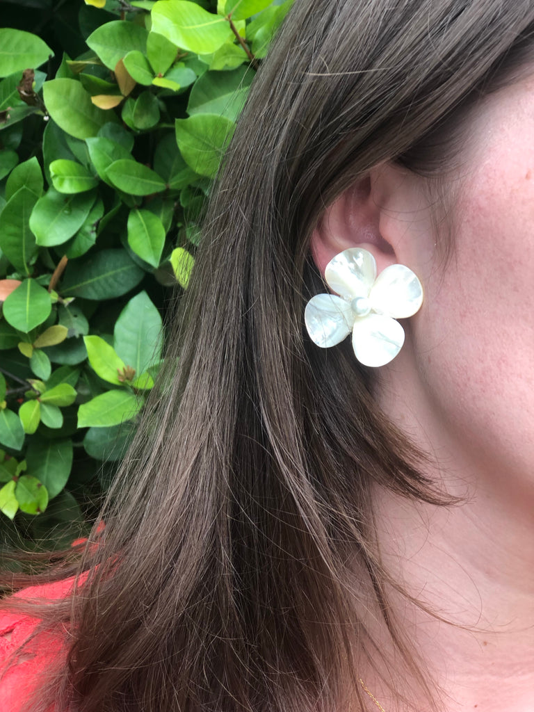 Daisy Pearl on Pearl Earrings - The Kemble Shop