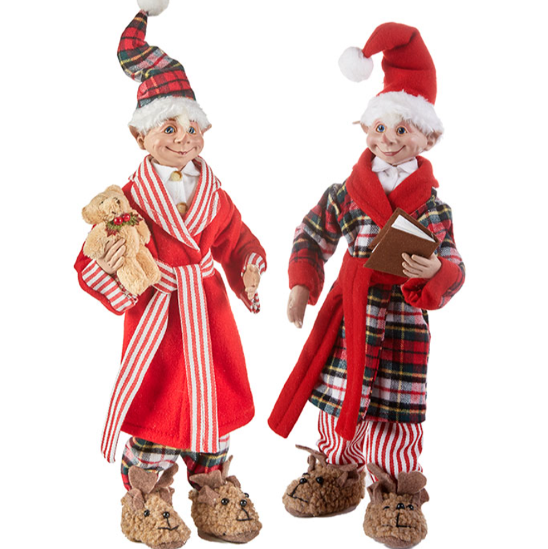 Santa and mrs online claus pajamas